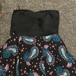 Bondage paisley dress